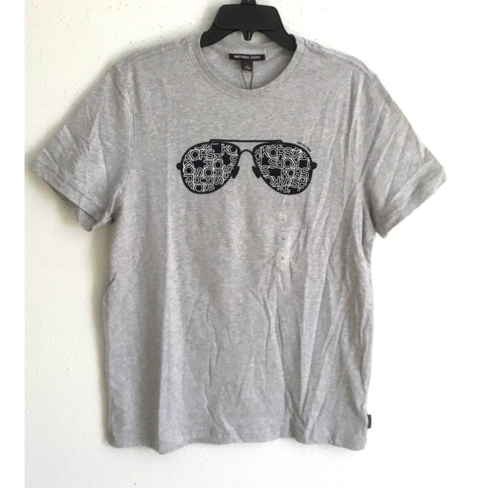 MICHAEL KORS GRAY COLOR T-SHIRT